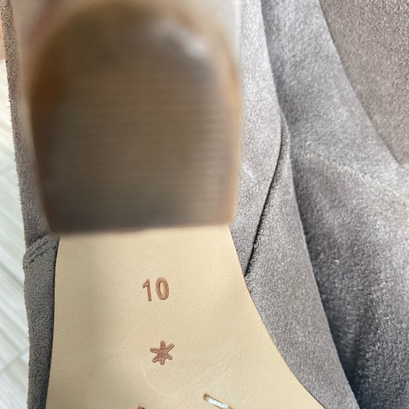 Splendid Neva Charcoal Suede Ankle Booties size 10 - Picture 11 of 12